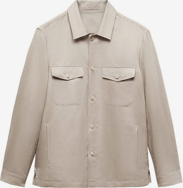 MANGO MAN Übergangsjacke 'ueno' in Beige: predná strana