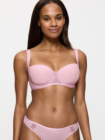 TRIUMPH Balkonetová Podprsenka 'Palina Cosmic Heartbeat' – pink: přední strana
