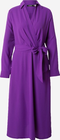 Robe-chemise Lauren Ralph Lauren en violet : devant