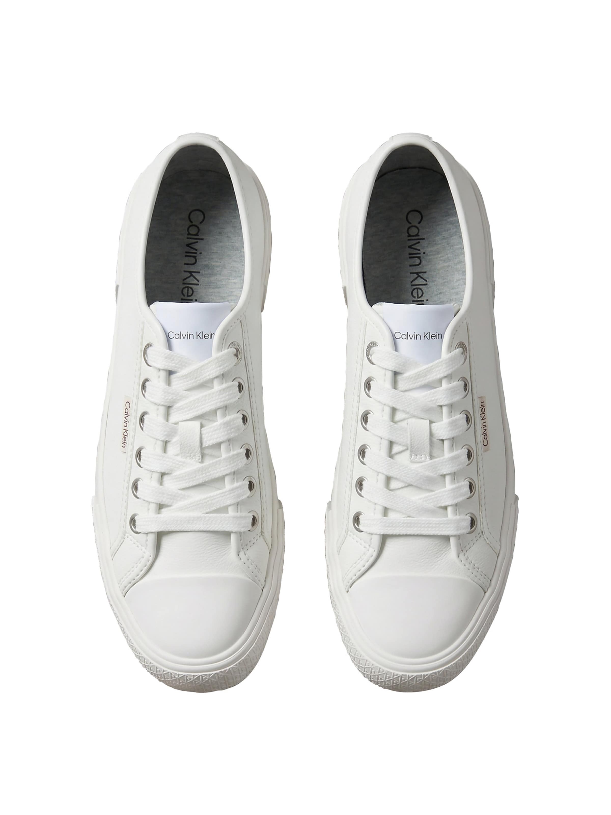 Calvin Klein Platform trainers in White