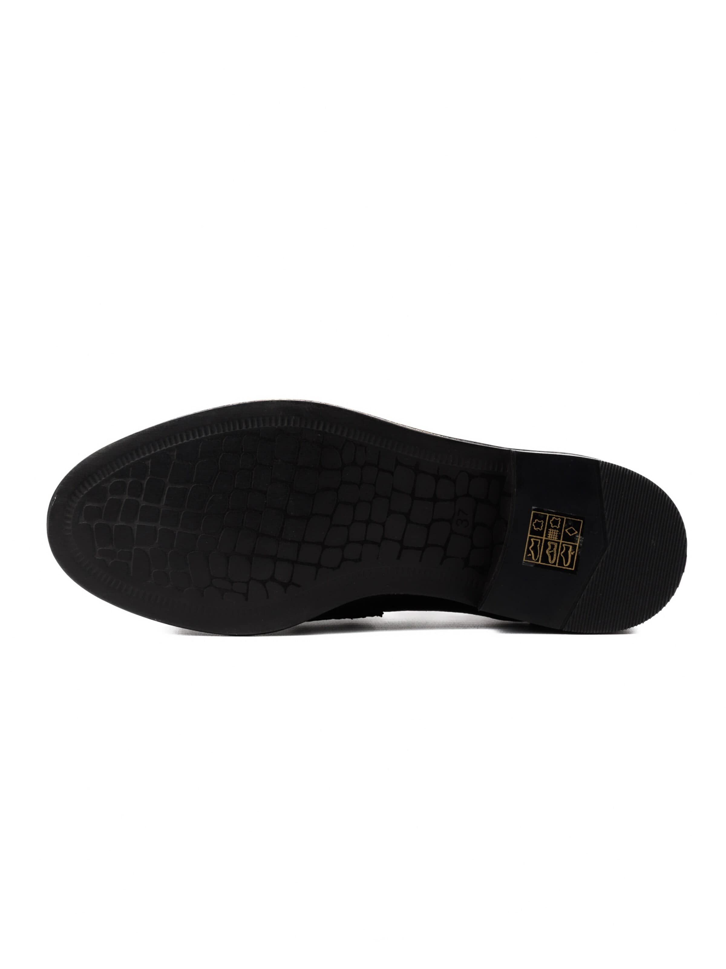 5PM Classic Flats in Black