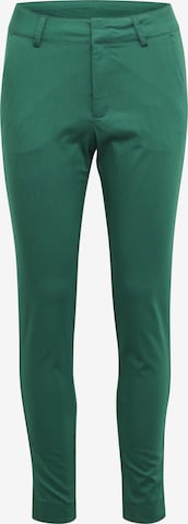 Kaffe Slimfit Chino 'Lea' in Groen: voorkant