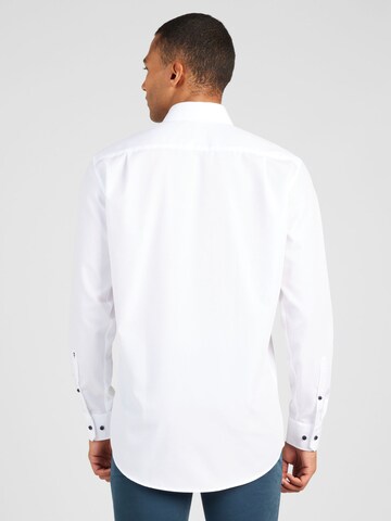 SEIDENSTICKER Regular fit Button Up Shirt in White