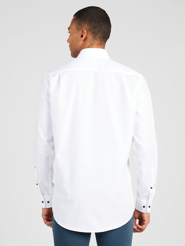 SEIDENSTICKER جينز مضبوط قميص بلون أبيض