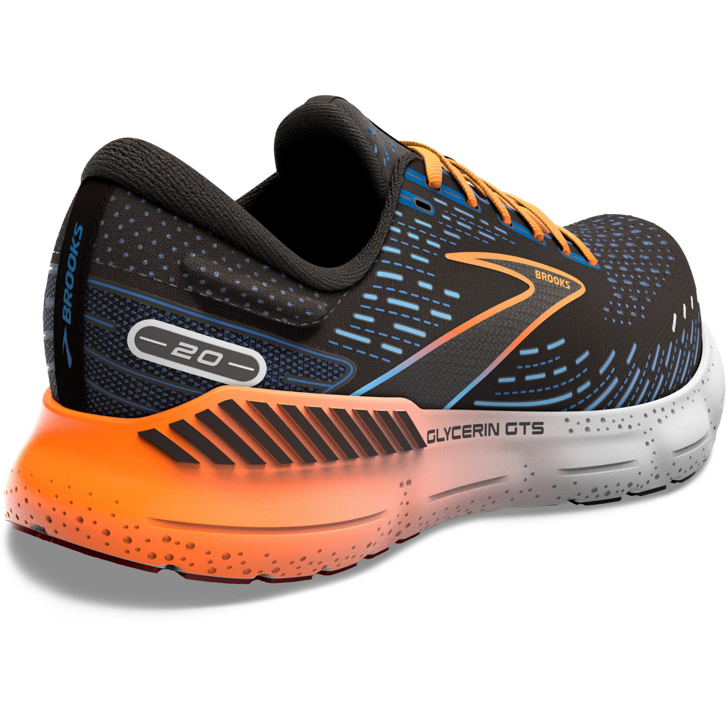 BROOKS Loopschoen 'Glycerin GTS 20' in Zwart