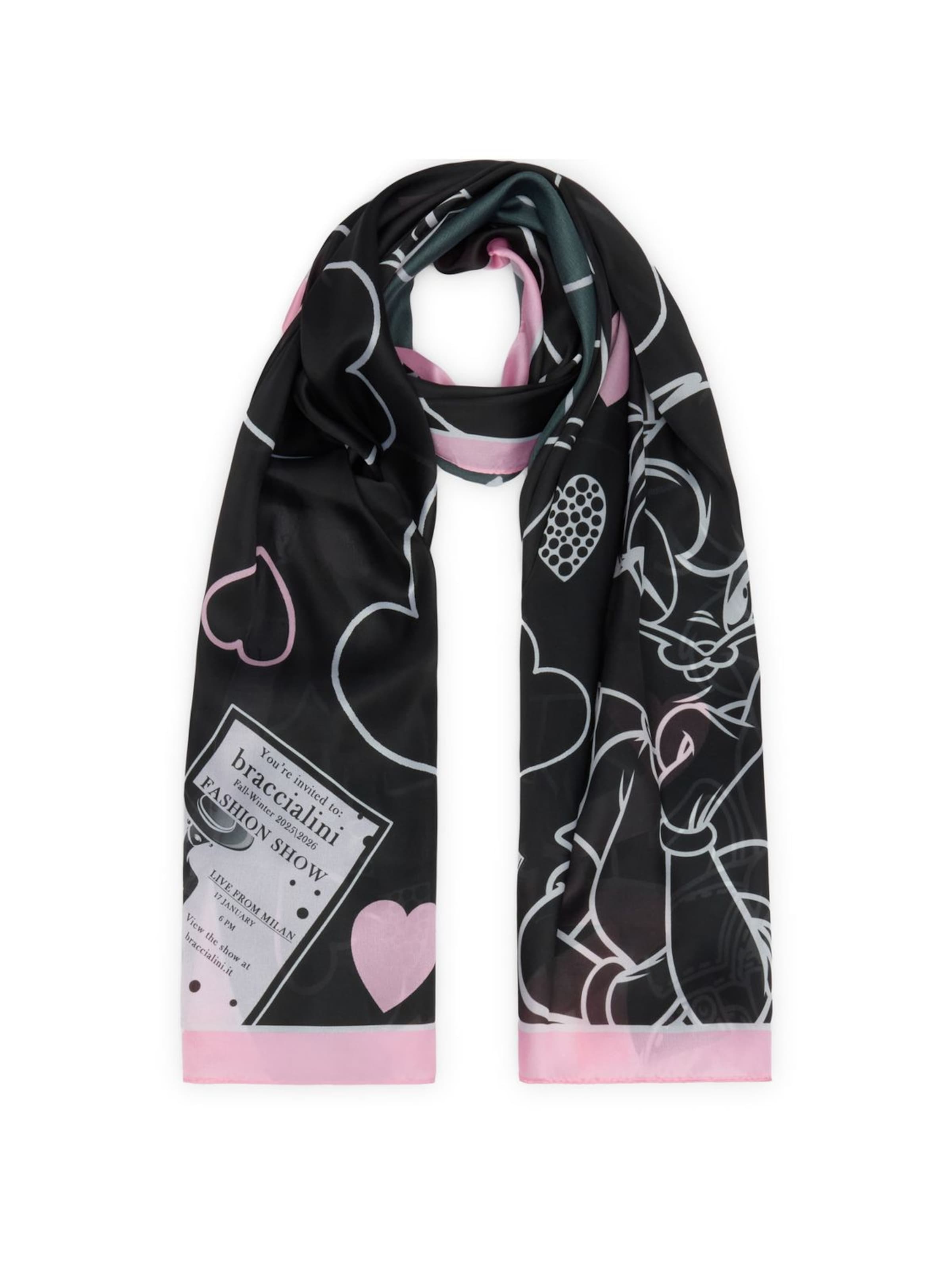 Sciarpa 'Foulard Lt' di Braccialini in colori misti: frontale