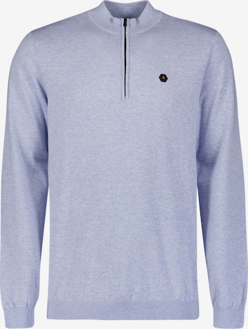 No Excess Pullover in Blau: Vorderseite