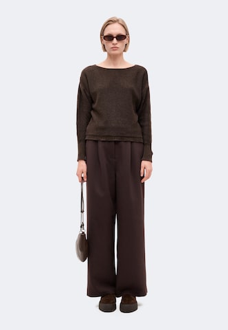 ABOUT YOU Sweater 'Amanda' in Brown
