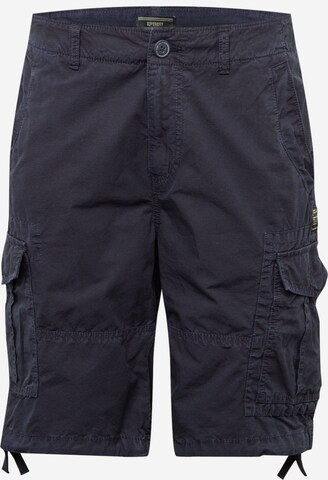 Superdry Cargobroek in Blauw: voorkant