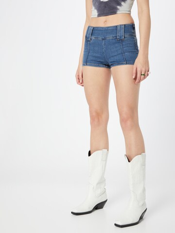 BDG Urban Outfitters Skinny Kavbojke 'MISSY' | modra barva: sprednja stran