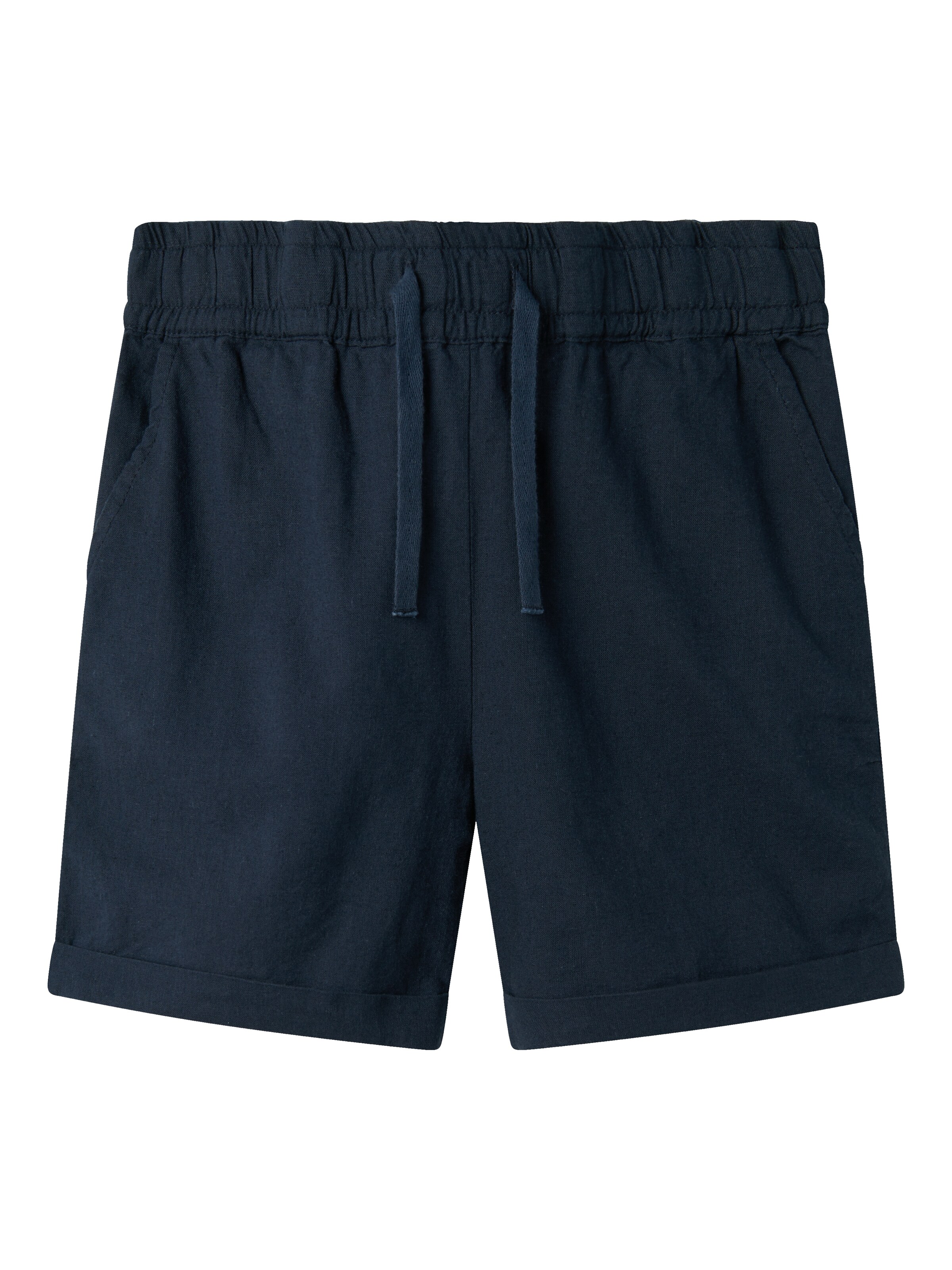 NAME IT Regular Shorts 'NKMFalinnen' in Blau: Vorderseite