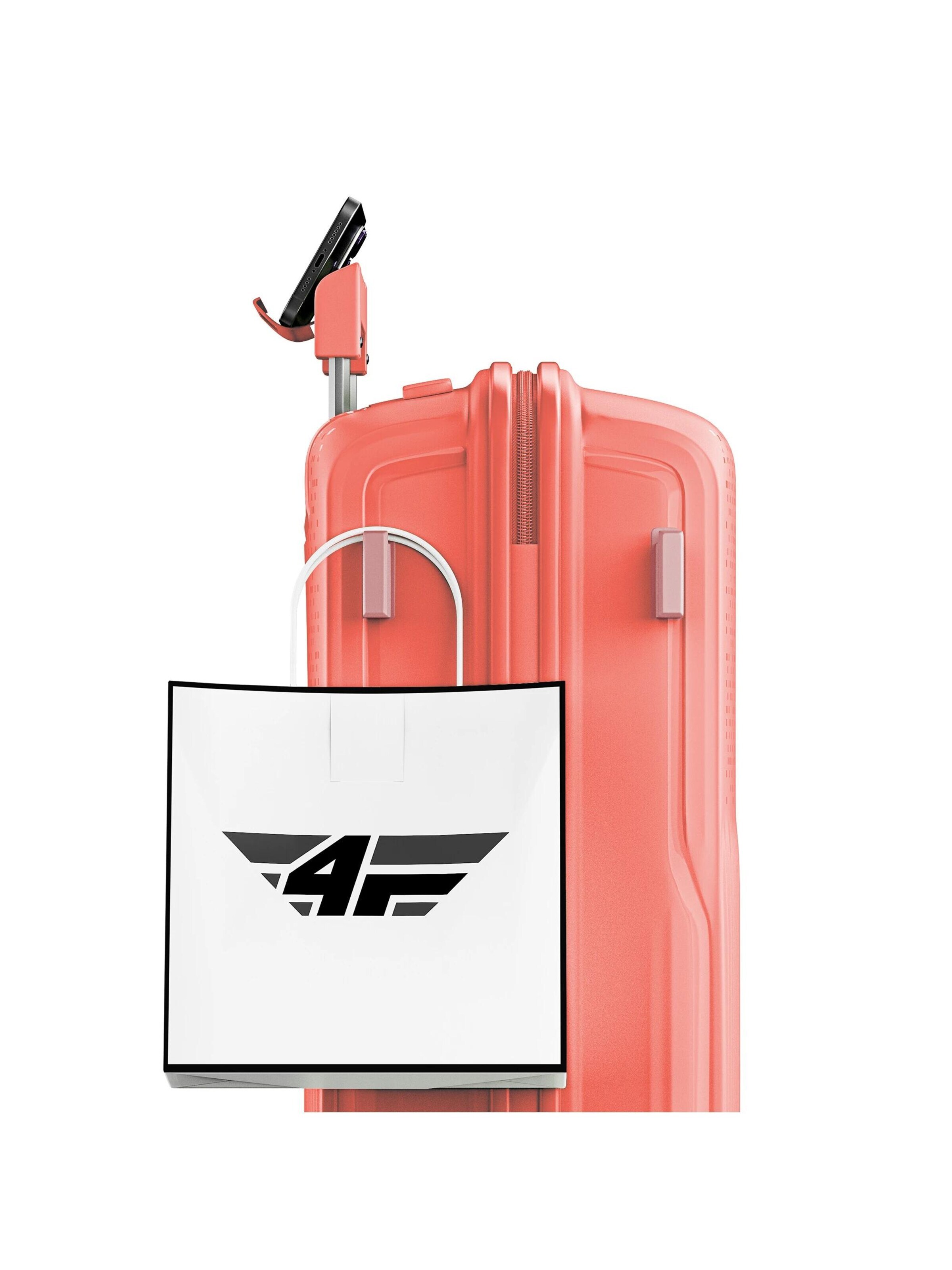 4FLY Suitcase Set 'Pixel' in Orange