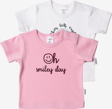 LILIPUT T-Shirt 'Oh smiley day' in Pink: predná strana