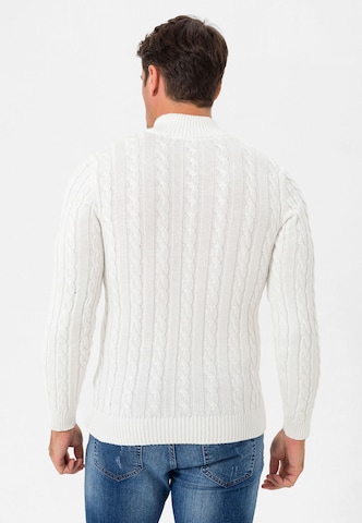 Pull-over Jimmy Sanders en blanc