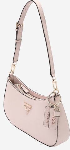 GUESS Skuldertaske 'Noelle' i pink: forside