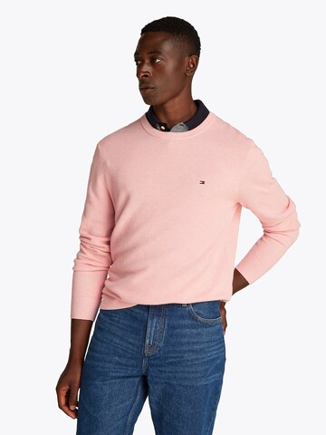 Pullover 'ESSENTIAL' di TOMMY HILFIGER in rosa: frontale