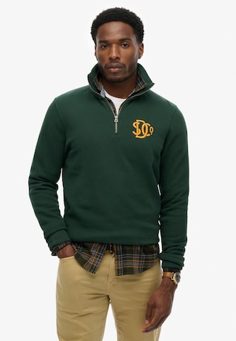 Superdry & Co Sweatshirt 'SD & CO' in Blauw: voorkant