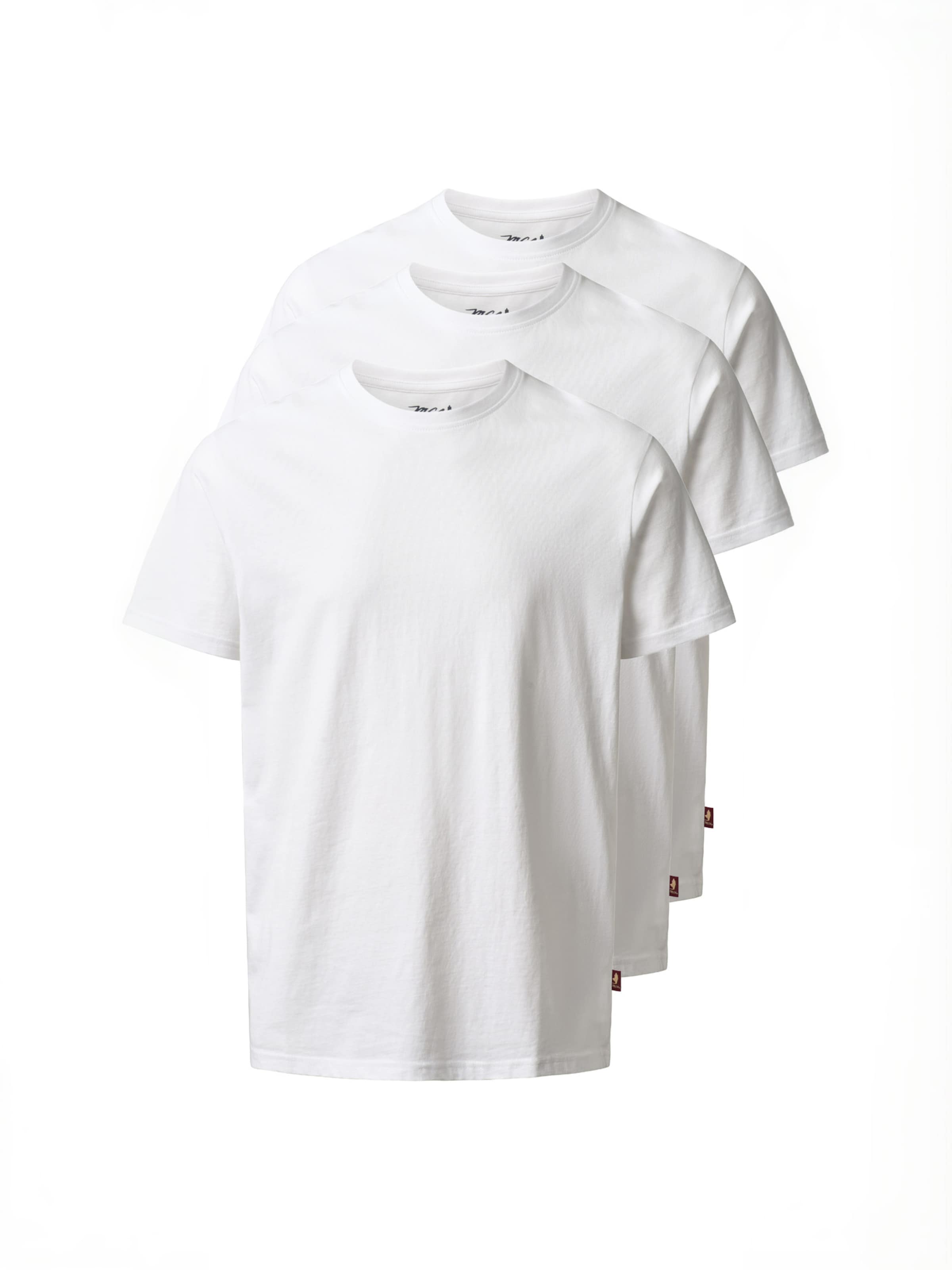 MCS Regular fit Button Up Shirt ' MCBastrop ' in White: front