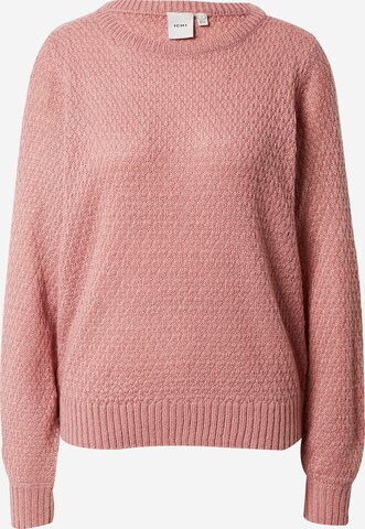 ICHI Sweater 'Odansa' in Pink: front