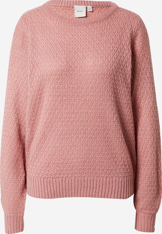 ICHI Sweater 'Odansa' in Pink: front