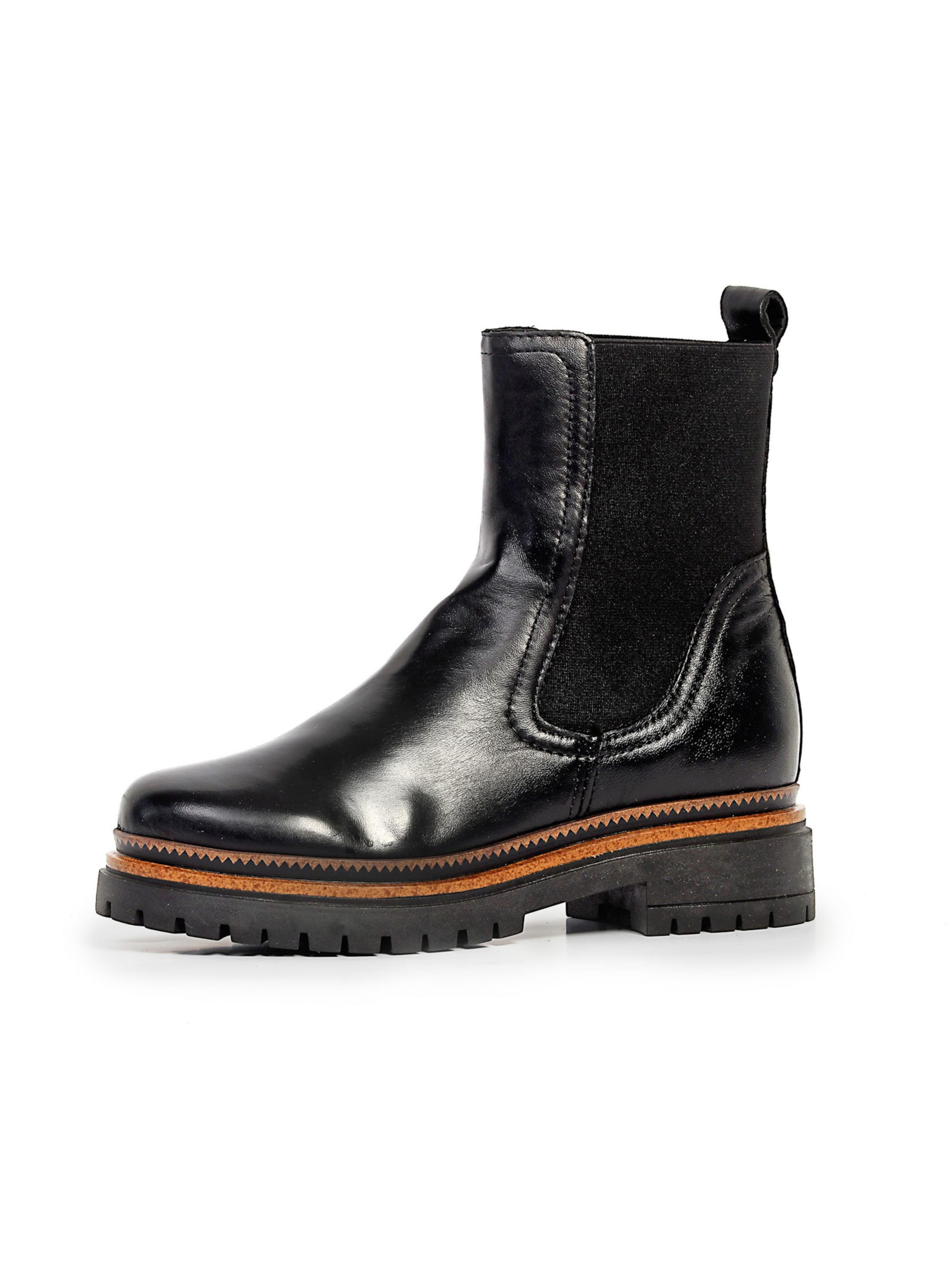 MJUS - Botas pelo tornozelo 'DEGNA' em preto: frente