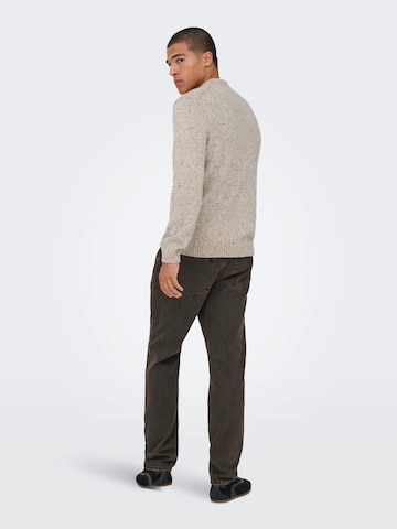 smėlio Only & Sons Megztinis 'ONSBIRKY'