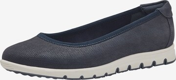 s.Oliver Ballet Flats in Blue: front