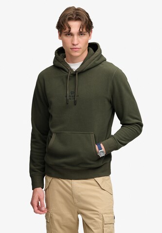 Pullover di Superdry & Co in verde: frontale