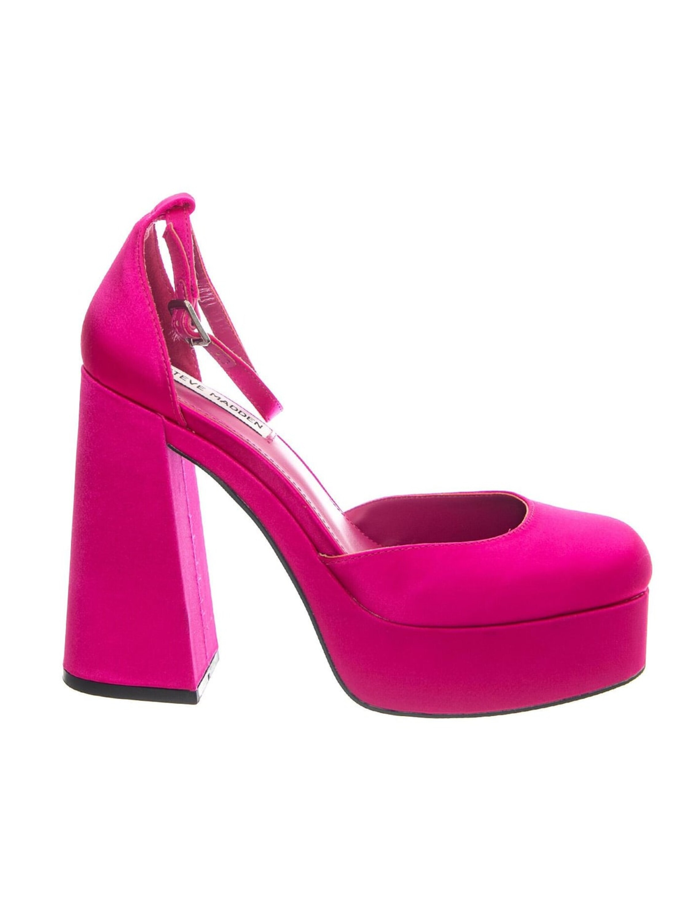Sandalo 'LONDYN FUS SATIN' di STEVE MADDEN in rosa: frontale
