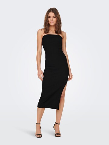 Robe 'MILLI' ONLY en noir : devant