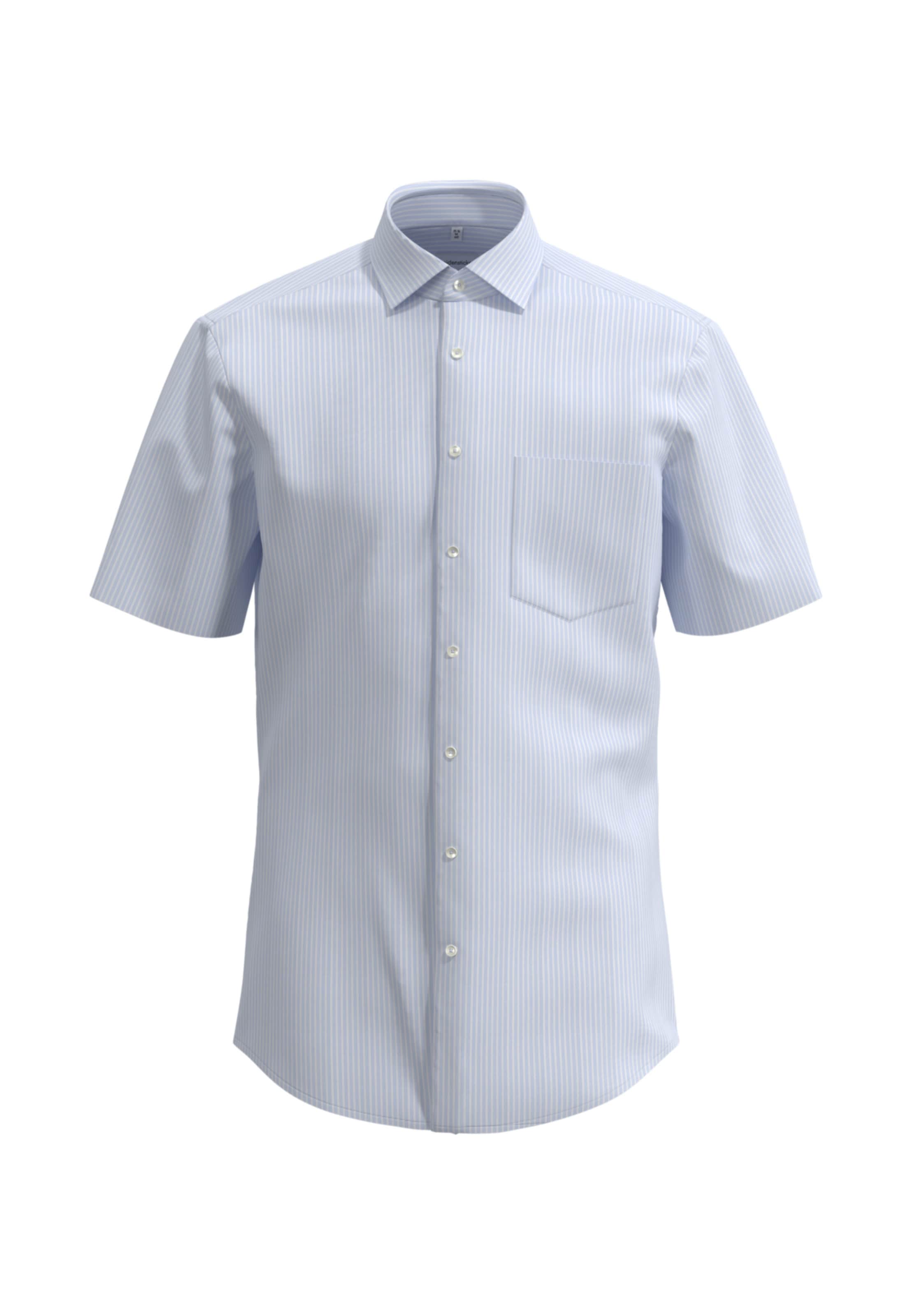 SEIDENSTICKER Regular fit Zakelijk overhemd 'Smart Essentials' in Blauw: voorkant