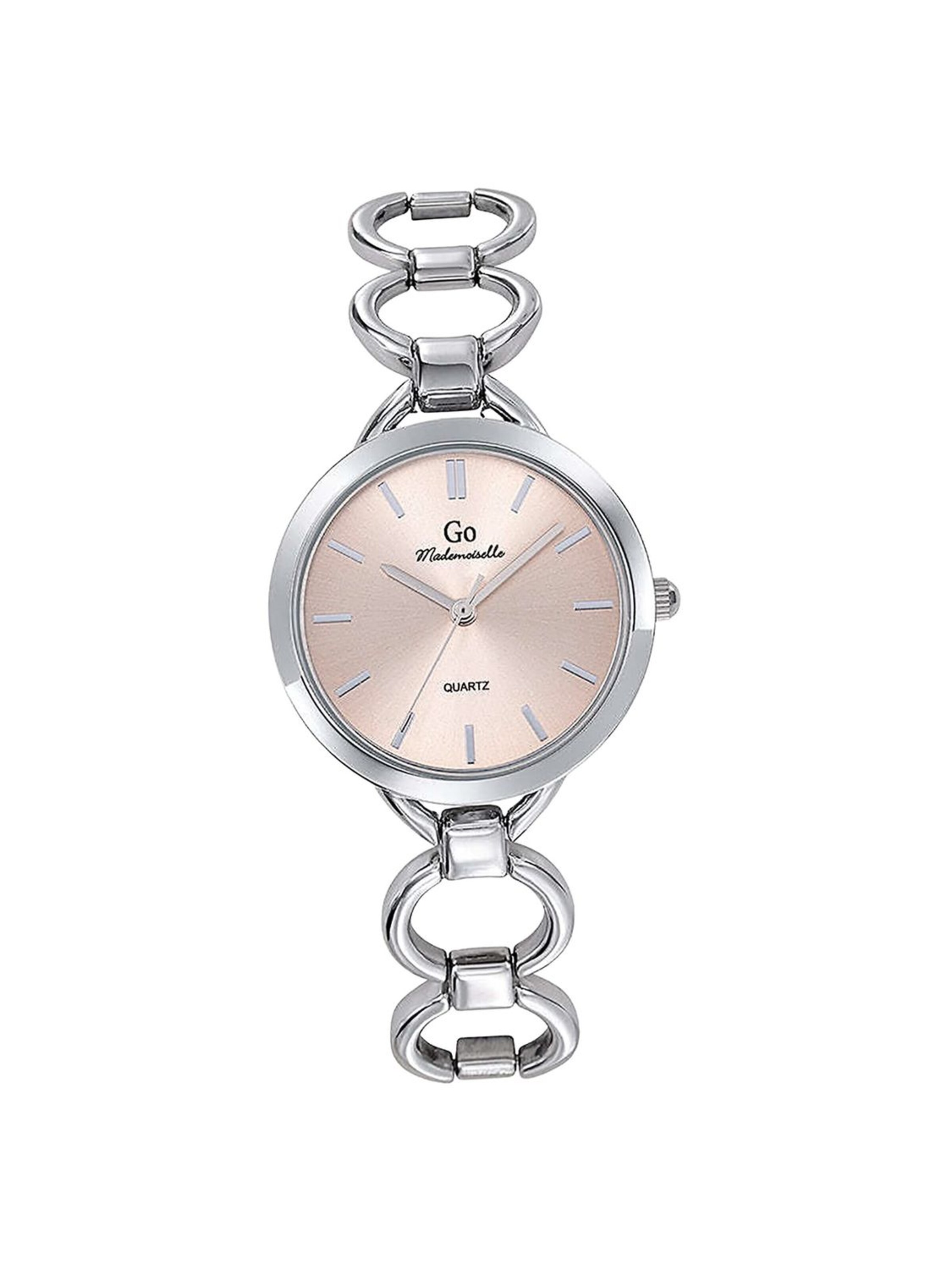 GO GirlOnly Analoog horloge in Zilver: voorkant