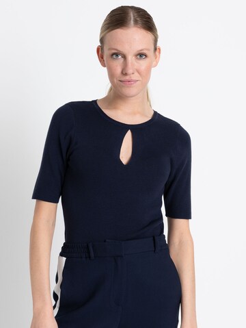 MORE & MORE Trui in Blauw: voorkant