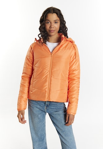 MYMO Between-Season Jacket in Orange: front