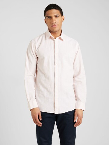 Regular fit Camicia di SELECTED HOMME in rosa: frontale