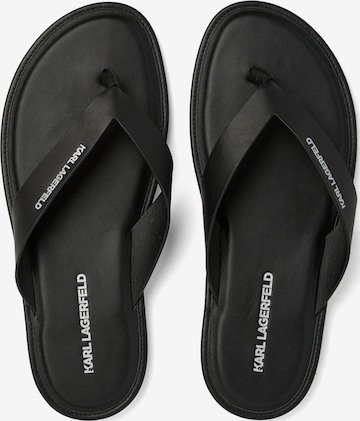 Karl LagerfeldSandale ' KASTOR IV ' - crna boja: prednji dio