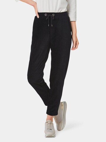 Regular Pantalon Goldner en noir : devant