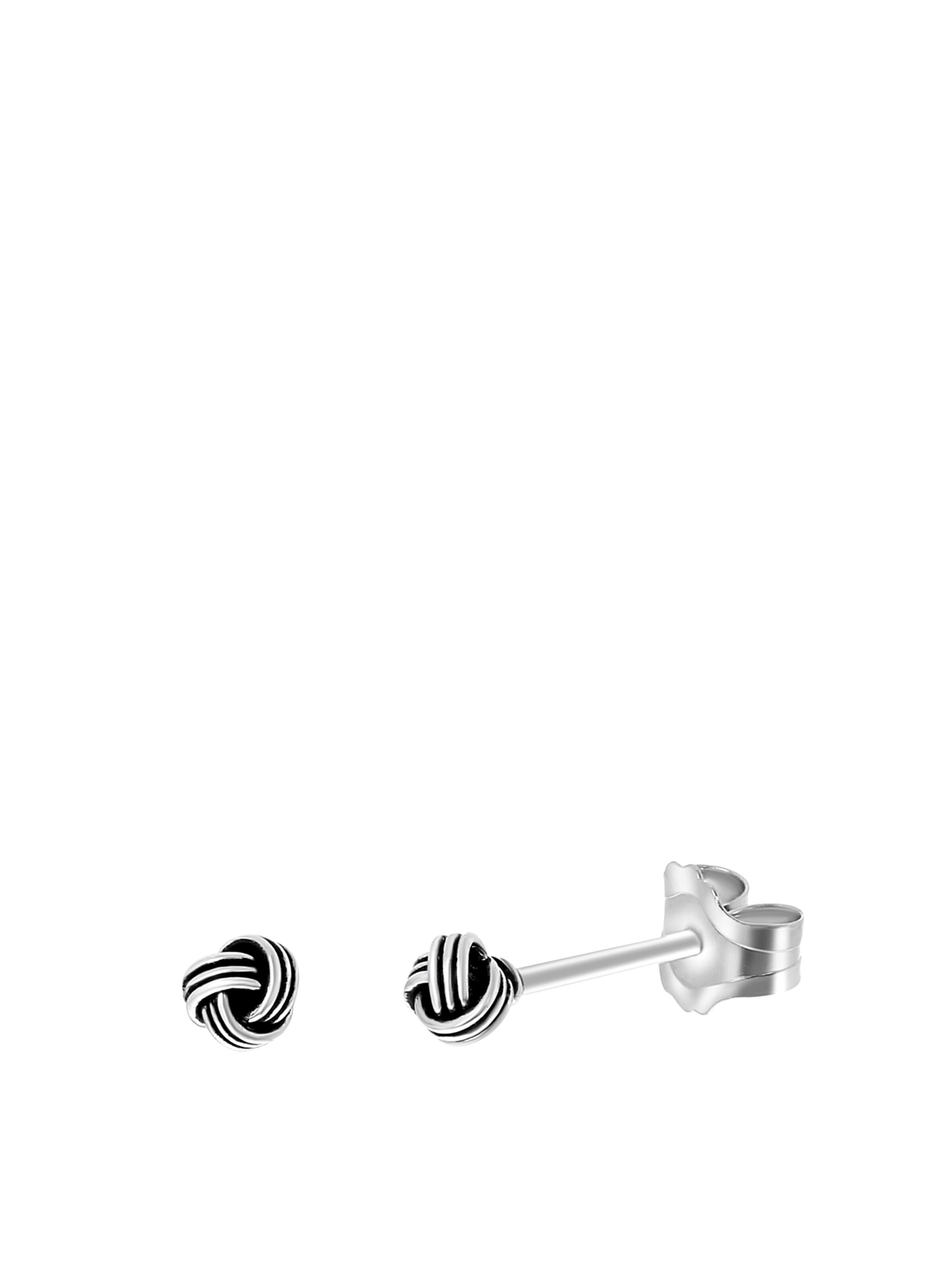 Lucardi Oorbellen 'Bali Treasures' in Zilver: voorkant