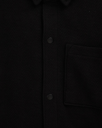 WE Fashion - Ajuste regular Camisa en negro