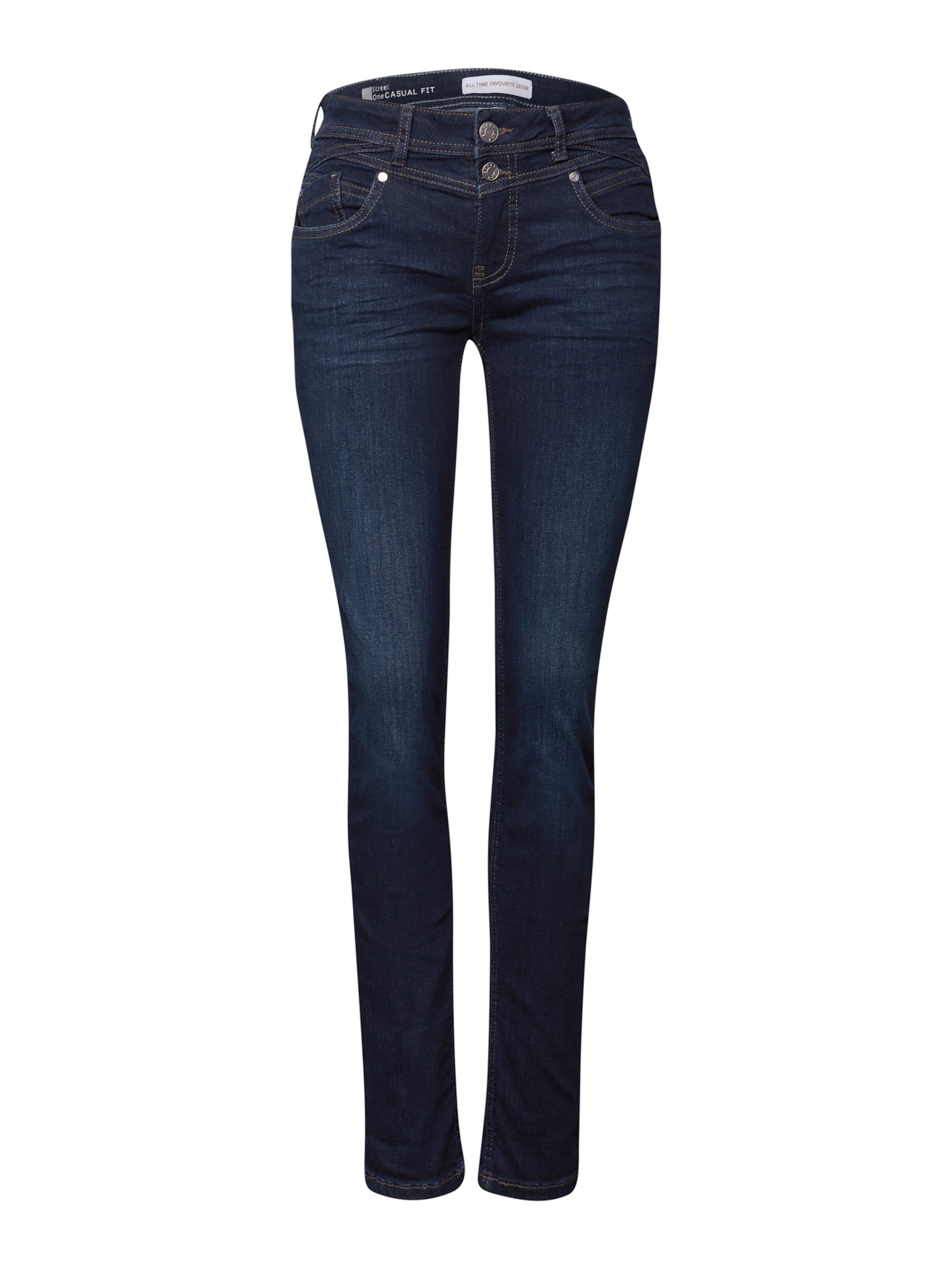 STREET ONE - Slimfit Vaquero 'Jane' en azul: frente
