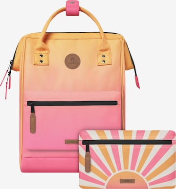 Cabaia Backpack 'Adventurer' in Orange: front