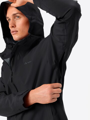 VAUDE Outdoorjacke in Schwarz