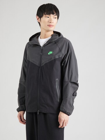 Nike Sportswear Between-season jacket 'Tech' in Grey: front