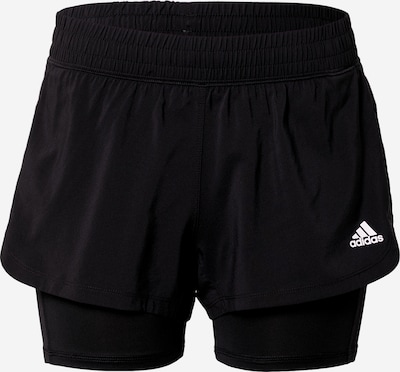 ADIDAS SPORTSWEAR Pantalón deportivo 'Pacer 3-Stripes Two-In-One' en negro / blanco, Vista del producto