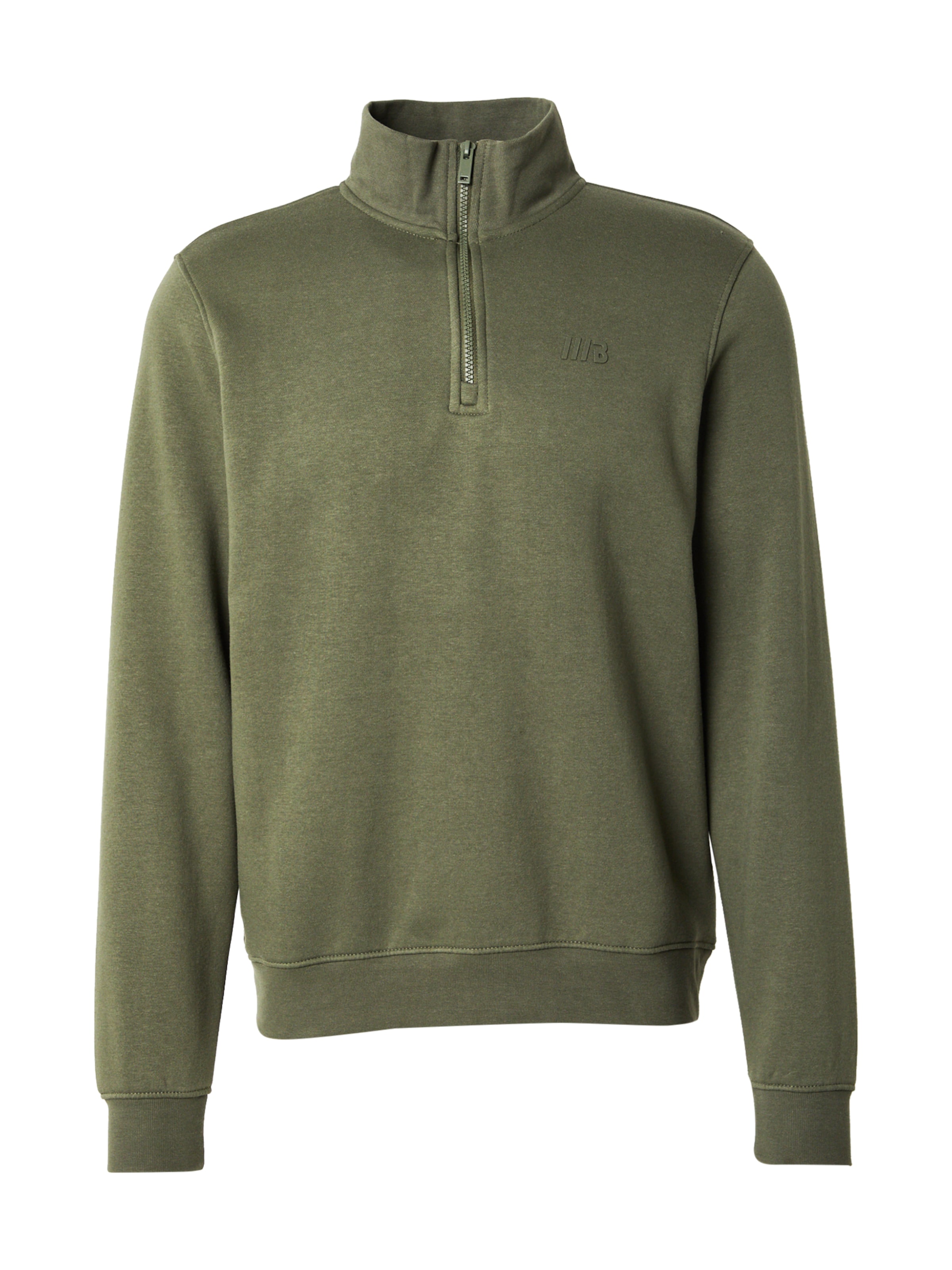 BLEND Sweatshirt in Groen: voorkant