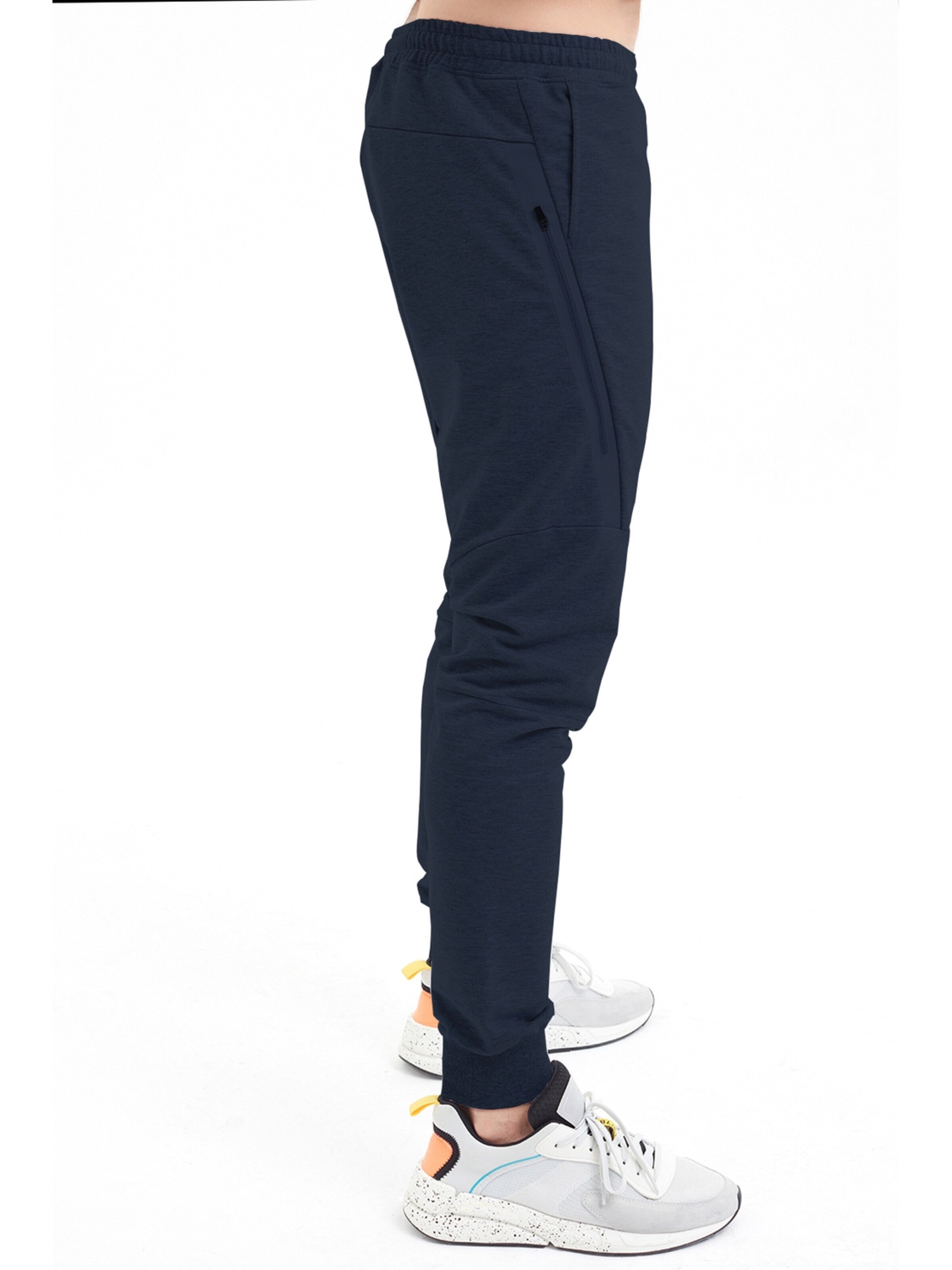 Tapered Pantaloni sport 'BARO' de la SCR. pe albastru