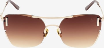Sylvie Optics Sunglasses 'Mallorca' in Brown: front