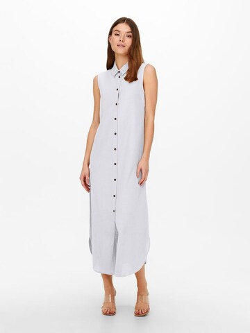 Robe-chemise ONLY en blanc : devant