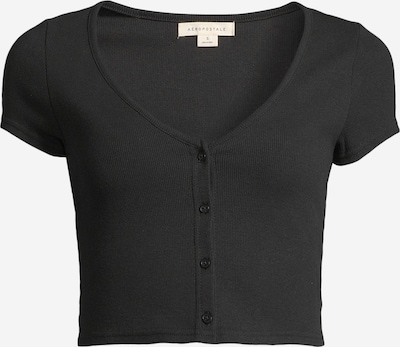 AÉROPOSTALE Shirt in Black, Item view