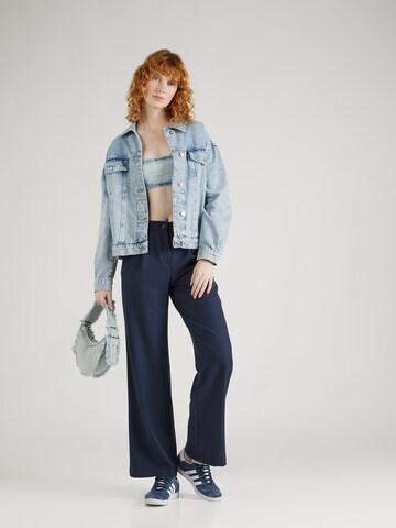 Trendyol Loose fit Pleat-Front Pants in Blue